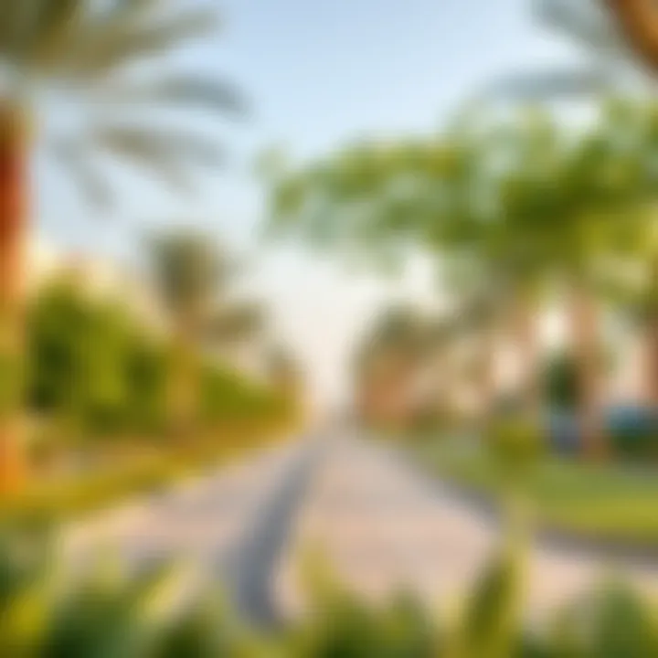 Family-friendly park in Al Qusais with greenery