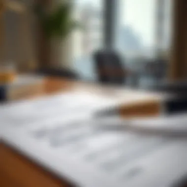 Legal Aspects of Property Registration A legal document with a pen, symbolizing property registration