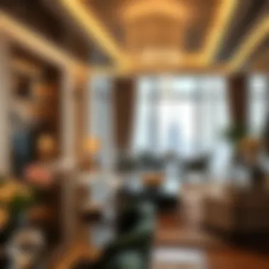 Luxury Living: The Benefits of Residency in Dubai A luxurious apartment interior indicating the lifestyle benefits of residency.