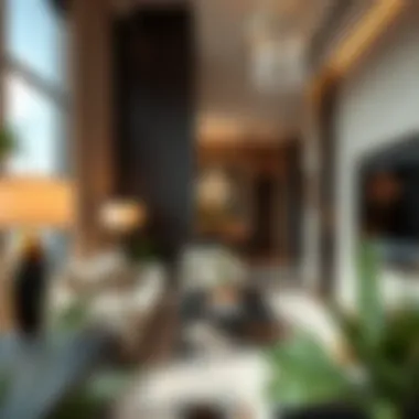 Sophisticated Interior Design at Zarooni Building Interior design of a unit in Zarooni Building